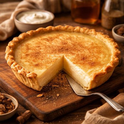 Image of Vinegar Pie Custard Style