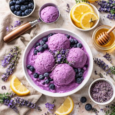 Image of Violet Lavender Sorbet