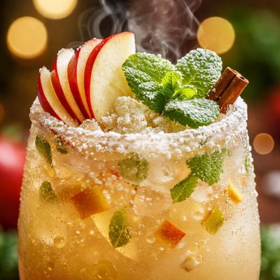 Image of Virgin Apple Snow Cocktail