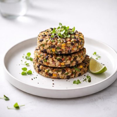 Image of Virtually Fat Free Black Bean Rice Cakes