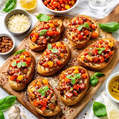 Image of Vodka Tomato Bruschetta