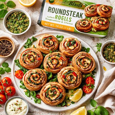 Image of Vogels Birds Roundsteak Rolls