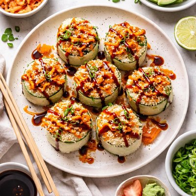 Image of Vegan Volcano Roll