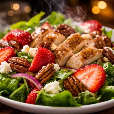 Image of W W 5 Pt Strawberry Toasted Pecan Chicken Salad