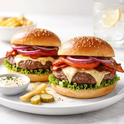 Image of W W Monterey Jack Burgers