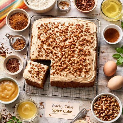 Image of Wacky Cake Spice Cake