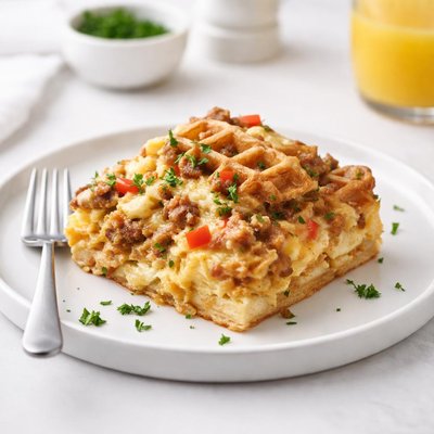 Image of Waffle Breakfast Casserole