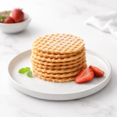 Image of Vegan Waffle Cookies