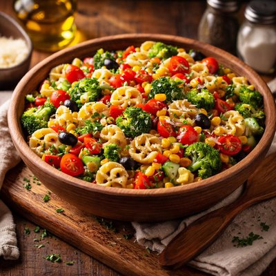 Image of Wagon Wheel Vegetable Salad