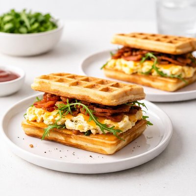Image of Wake Up Waffle Sandwiches