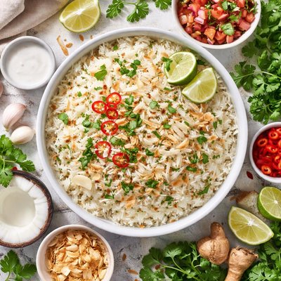 Image of Wali Kenyan Coconut Rice