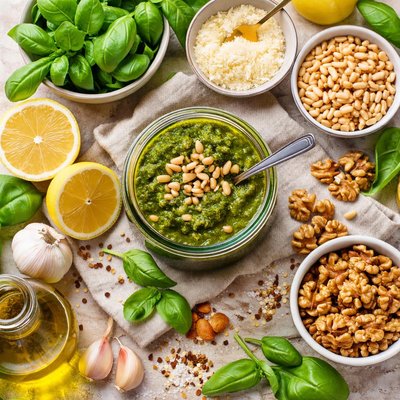 Image of Walnut and Pine Nut Pesto