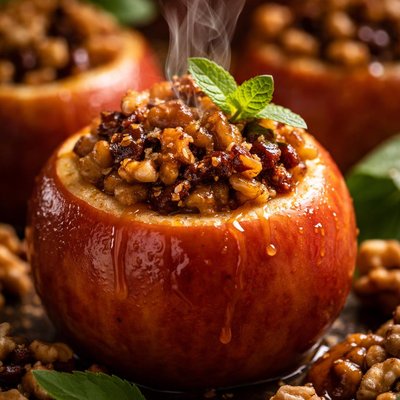 Image of Walnut Baked Apples