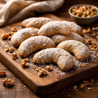 Image of Walnut Crescents