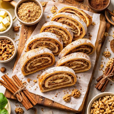 Image of Walnut Nut Rolls Nut Roll