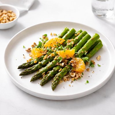 Image of Walnut Orange Asparagus