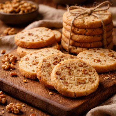 Image of Walnut Refrigerator Cookies
