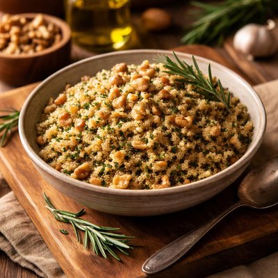 Image of Walnut Rosemary Quinoa