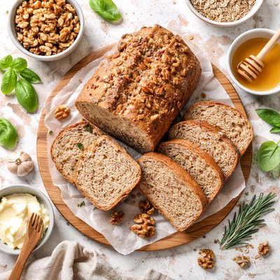 Image of Walnut Whole Wheat Bread