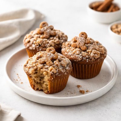 Image of Warm and Cozy Gingerbread Muffins