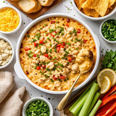 Image of Warm and Creamy Crab Dip