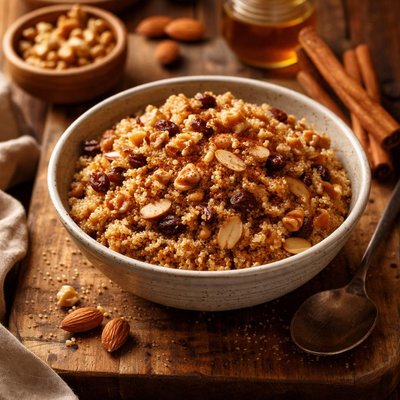 Image of Warm and Nutty Cinnamon Quinoa
