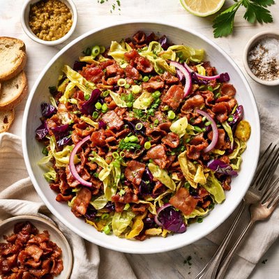 Image of Warm Bacon and Cabbage Salad