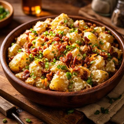 Image of Warm Baked Potato Salad