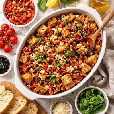 Image of Warm Bruschetta Casserole