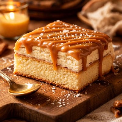 Image of Warm Caramel Cloud Slice