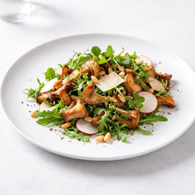 Image of Warm Chanterelle Salad