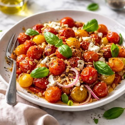 Image of Warm Cherry Tomato Salad