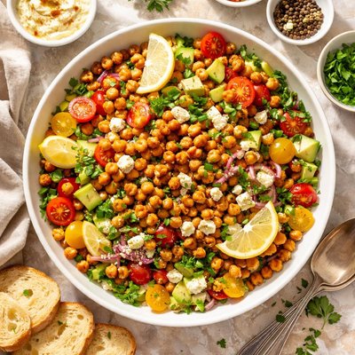 Image of Warm Chickpea Salad