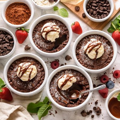 Image of Warm Chocolate Melting Cups