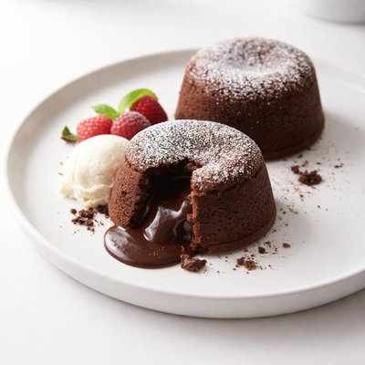 Image of Warm Chocolate Molten Cakes