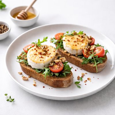 Image of Warm Goat Cheese Sandwiches