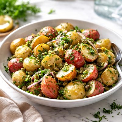 Image of Warm Herbed Potato Salad