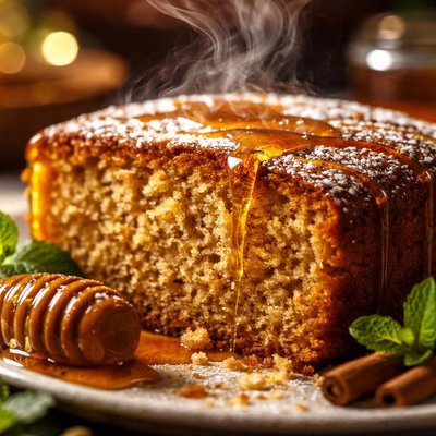 Image of Warm Honey Cake