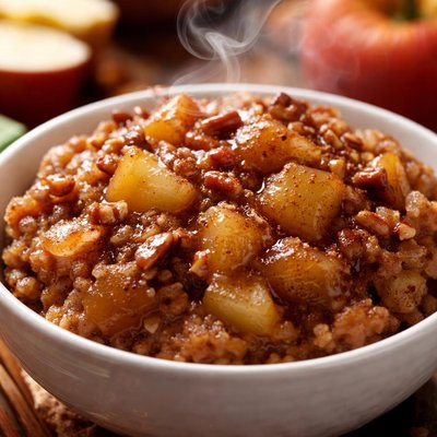 Image of Warm Maple Apple Pudding