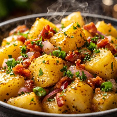 Image of Warm Mustard Potato Salad