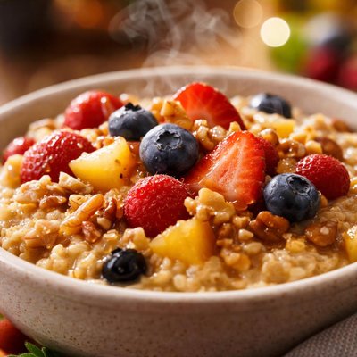 Image of Warm N Fruity Breakfast Cereal