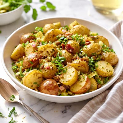 Image of Warm Potato Salad Low Fat