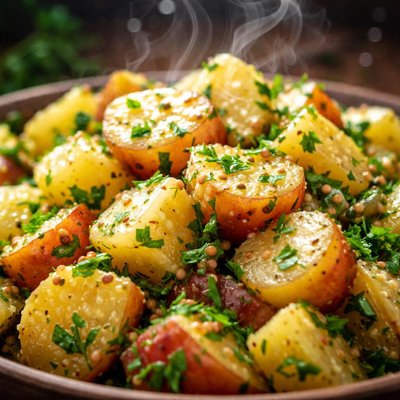 Image of Warm Potato Salad with Herbs