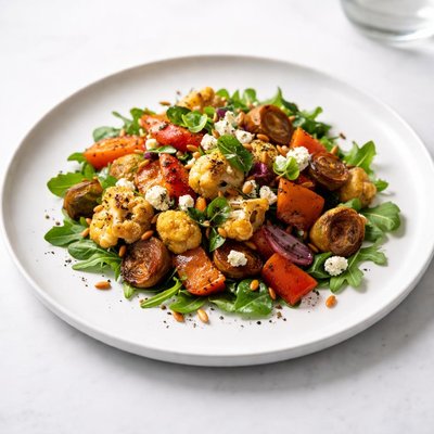 Image of Warm Roasted Vegetable Salad