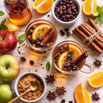 Image of Warm Rum Raisin Cider