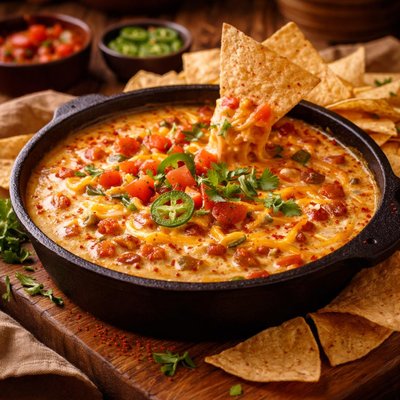 Image of Warm Salsa Cheese Dip