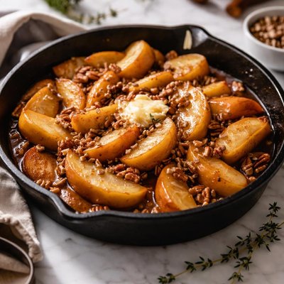 Image of Warm Skillet Cinnamon Apples