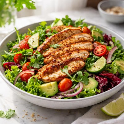 Image of Warm Spicy Chicken Salad