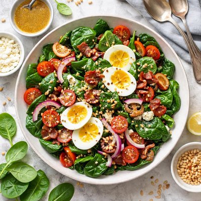 Image of Warm Spinach Salad
