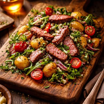 Image of Warm Steak and Potato Salad